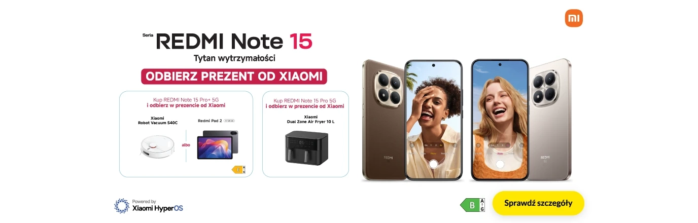 Nowość! Seria REDMI Note 15